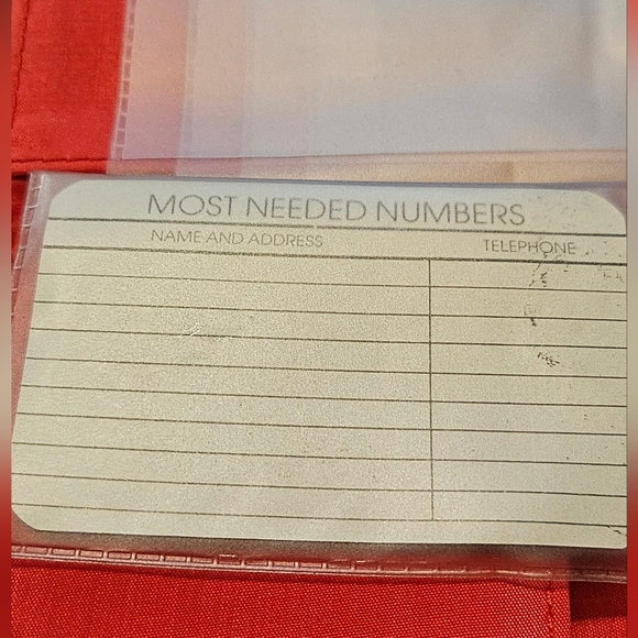 VTG NOS late 1970s/80sMundi's New Vision Red Pleather Wallet - Picture 16 of 16